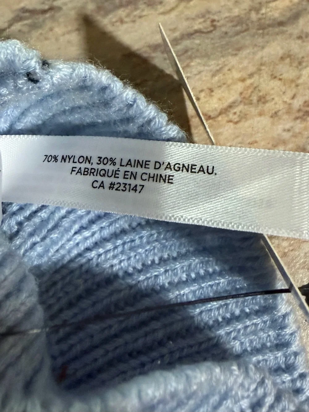 NWT Talbots Light Blue Knit Gloves - Classic Winter Accessory